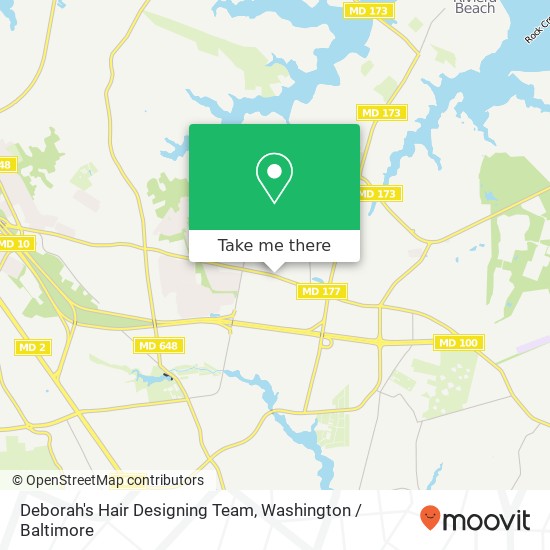 Deborah's Hair Designing Team, 2710 Mountain Rd map