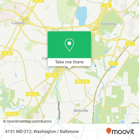 4151 MD-212, Beltsville, MD 20705 map