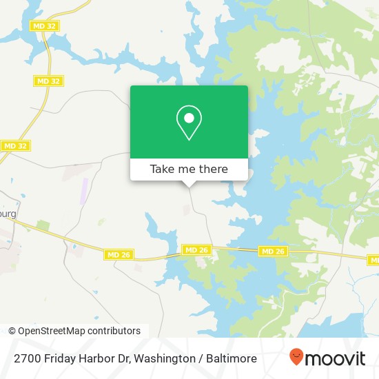 2700 Friday Harbor Dr, Sykesville, MD 21784 map