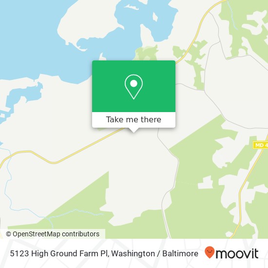 5123 High Ground Farm Pl, Indian Head, MD 20640 map