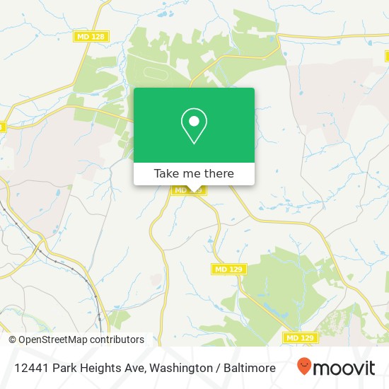 12441 Park Heights Ave, Owings Mills, MD 21117 map