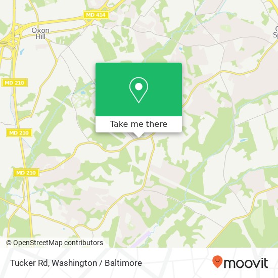 Tucker Rd, Fort Washington, MD 20744 map