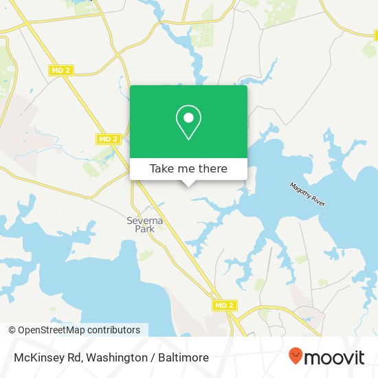 McKinsey Rd, Severna Park, MD 21146 map