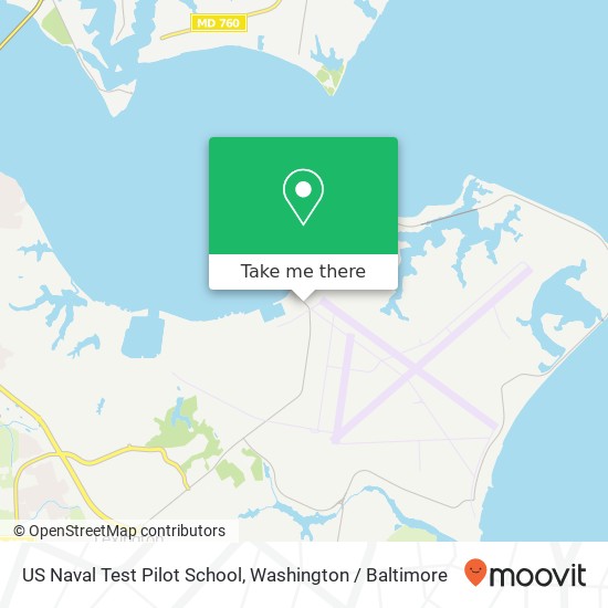 Mapa de US Naval Test Pilot School, 22783 Cedar Point Rd