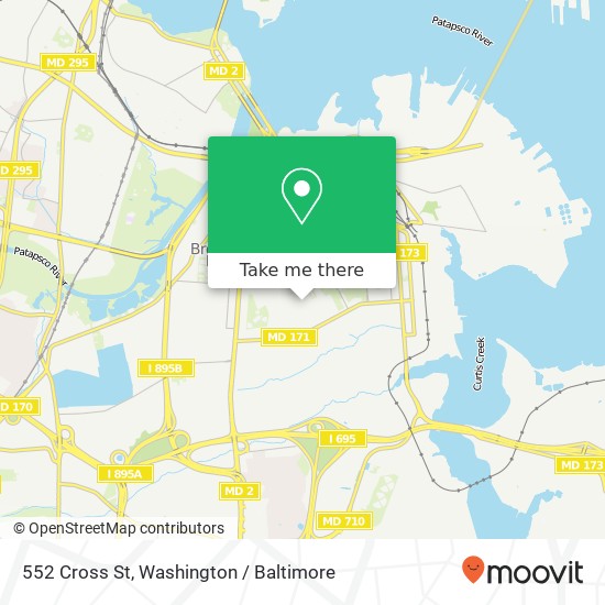 552 Cross St, Brooklyn, MD 21225 map