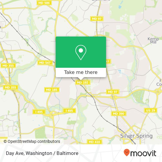 Day Ave, Silver Spring, MD 20910 map