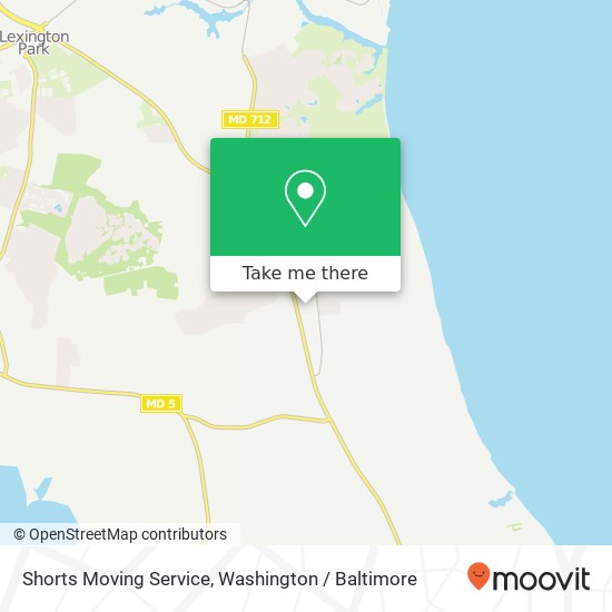 Shorts Moving Service, 48124 Peachtree Way map