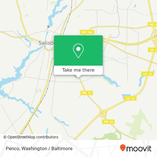 Mapa de Penco, 820 Snow Hill Rd