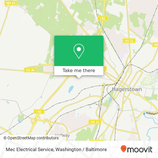 Mapa de Mec Electrical Service