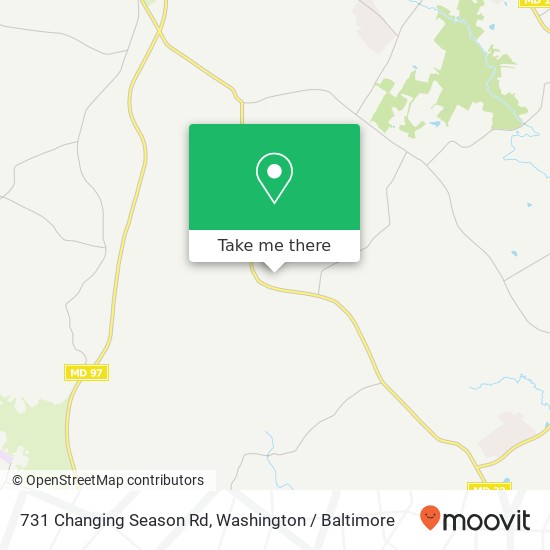 731 Changing Season Rd, Westminster, MD 21157 map