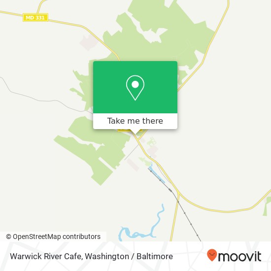 Warwick River Cafe, 147 Main St map