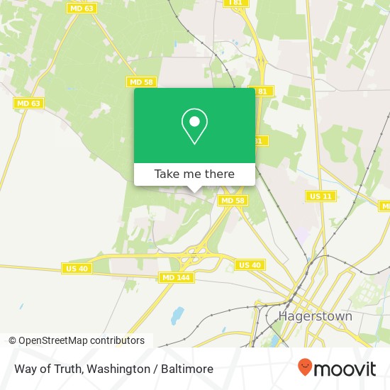 Mapa de Way of Truth, 12811 Point Salem Rd