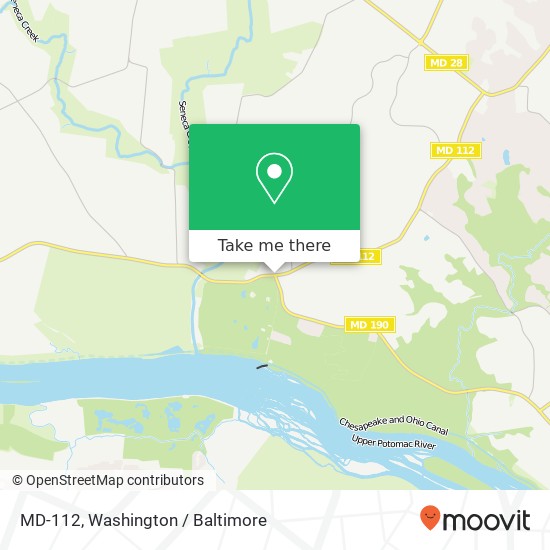 MD-112, Germantown, MD 20874 map