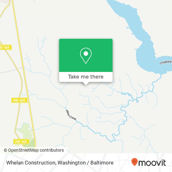 Mapa de Whelan Construction