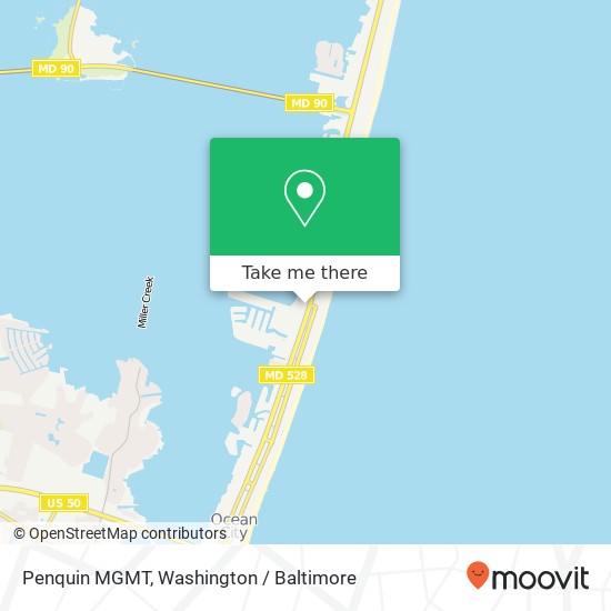 Mapa de Penquin MGMT, 3205 Philadelphia Ave