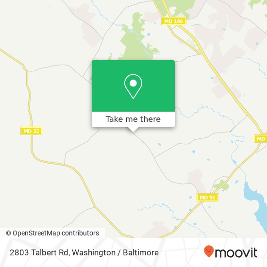 2803 Talbert Rd, Finksburg, MD 21048 map