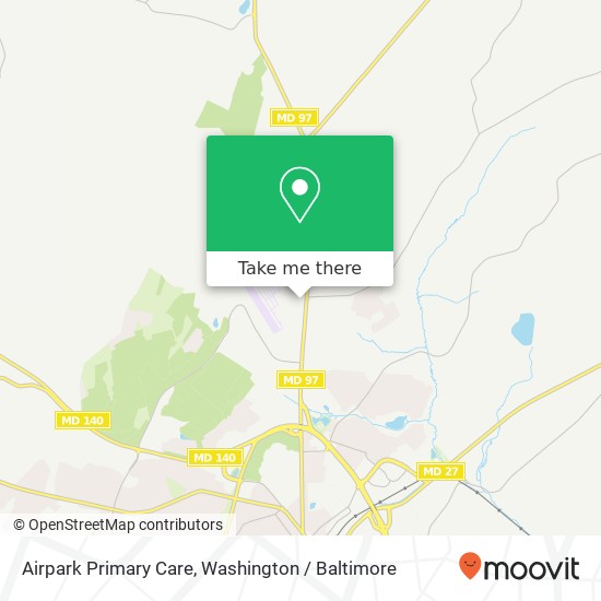 Mapa de Airpark Primary Care, 125 Airport Dr