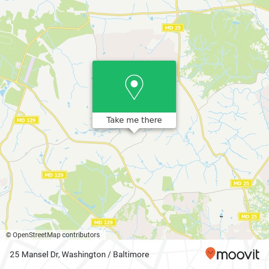 25 Mansel Dr, Reisterstown, MD 21136 map