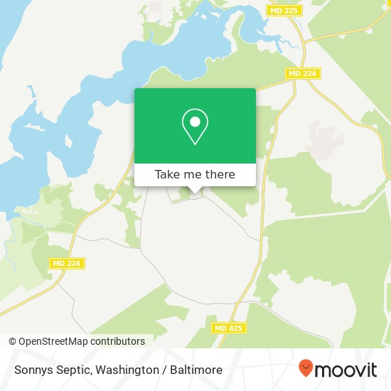 Mapa de Sonnys Septic, 4840 Pisgah Marbury Rd
