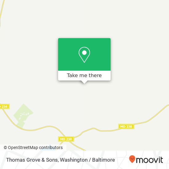 Mapa de Thomas Grove & Sons, 37713 Browns Way