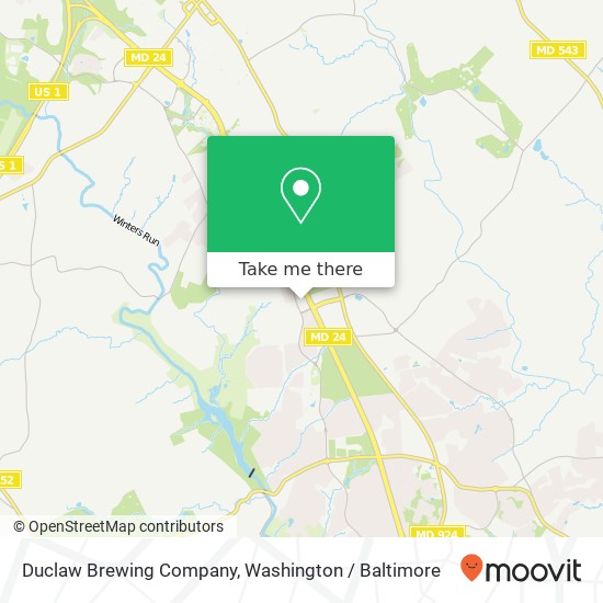 Duclaw Brewing Company, 16 Bel Air South Pkwy map