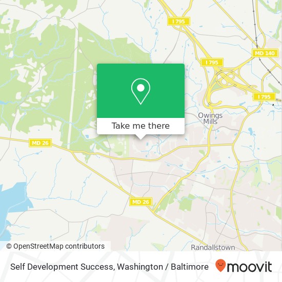 Self Development Success, 4 Cascade Range Ct map