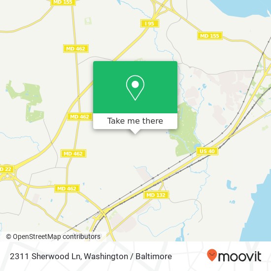 2311 Sherwood Ln, Havre de Grace, MD 21078 map