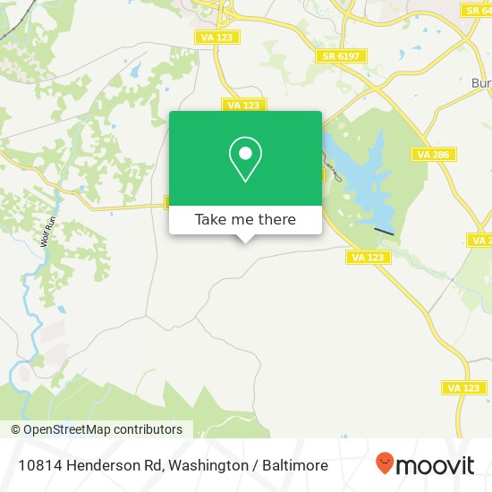 10814 Henderson Rd, Fairfax Station, VA 22039 map