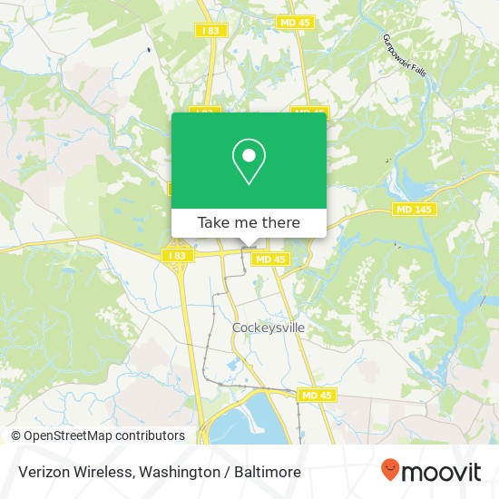 Mapa de Verizon Wireless, 118 Shawan Rd