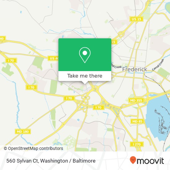560 Sylvan Ct, Frederick, MD 21703 map