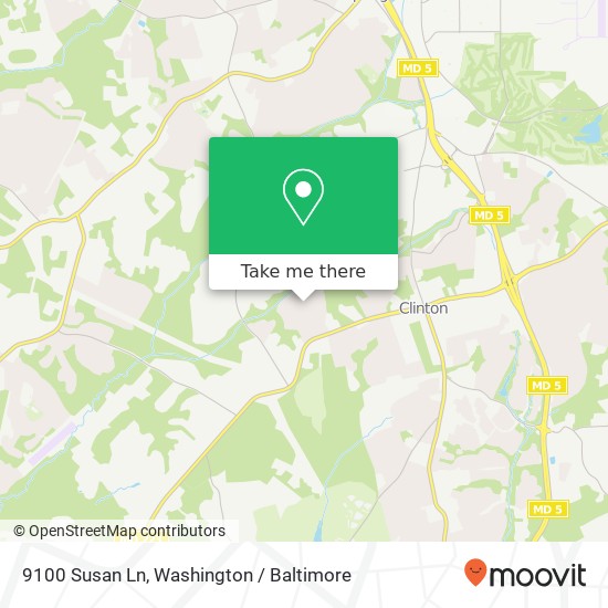 9100 Susan Ln, Clinton, MD 20735 map