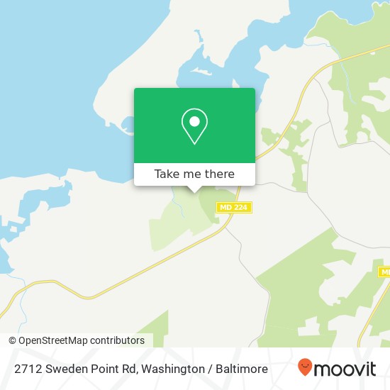 2712 Sweden Point Rd, Marbury, MD 20658 map