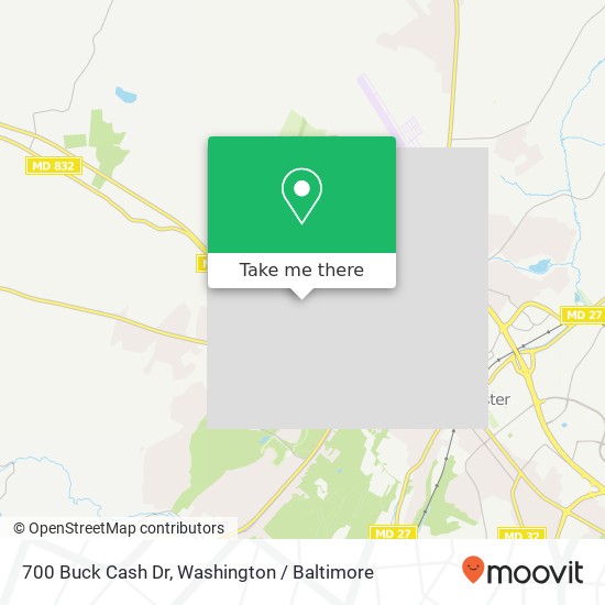 700 Buck Cash Dr, Westminster, MD 21158 map