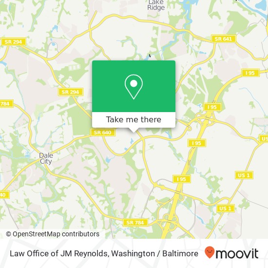Mapa de Law Office of JM Reynolds, 3102 Golansky Blvd