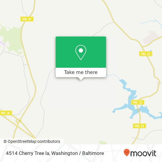 4514 Cherry Tree la, Sykesville, MD 21784 map