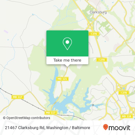 21467 Clarksburg Rd, Boyds, MD 20841 map