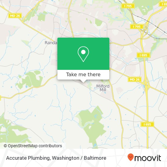Mapa de Accurate Plumbing, 8025 Pink Azalea Ct