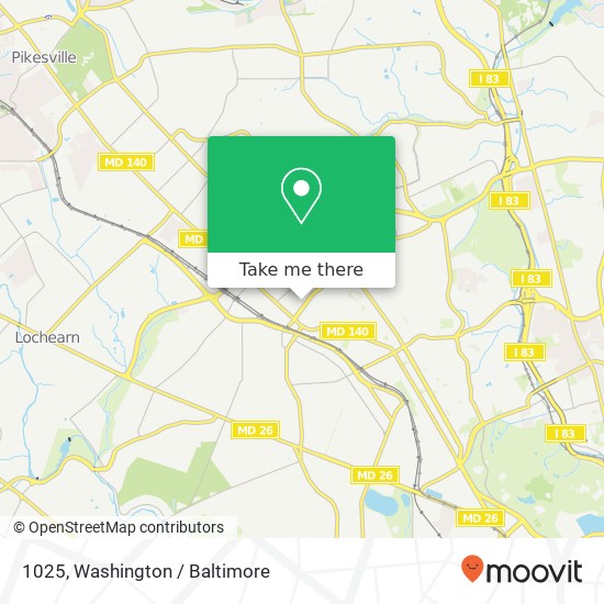 1025, 3800 W Belvedere Ave #1025, Baltimore, MD 21215, USA map