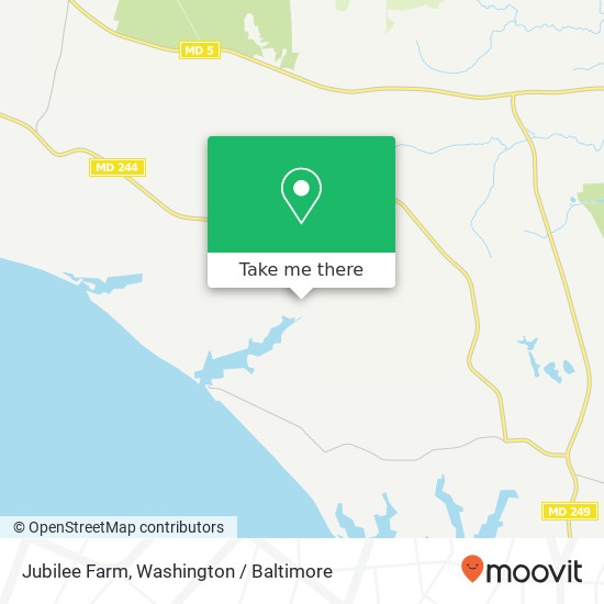 Mapa de Jubilee Farm