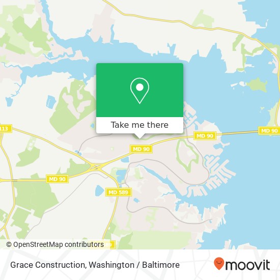 Mapa de Grace Construction