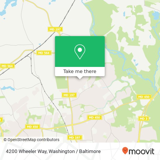 4200 Wheeler Way, Bowie, MD 20715 map