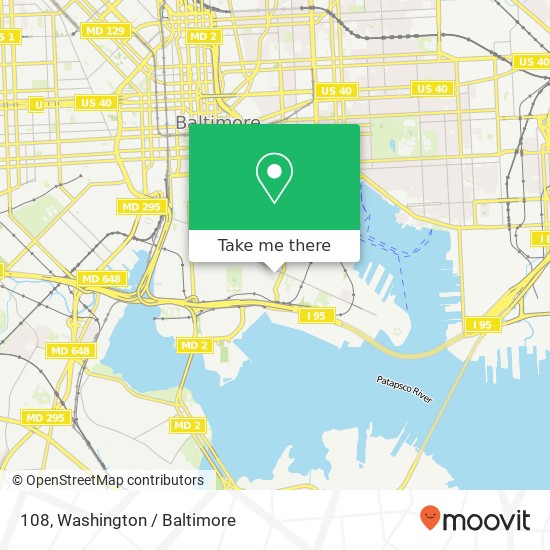 108, 921 E Fort Ave #108, Baltimore, MD 21230, USA map