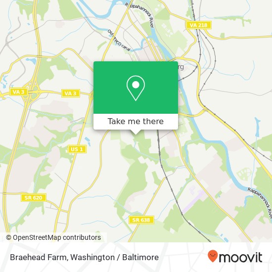 Mapa de Braehead Farm, 1130 Tyler St