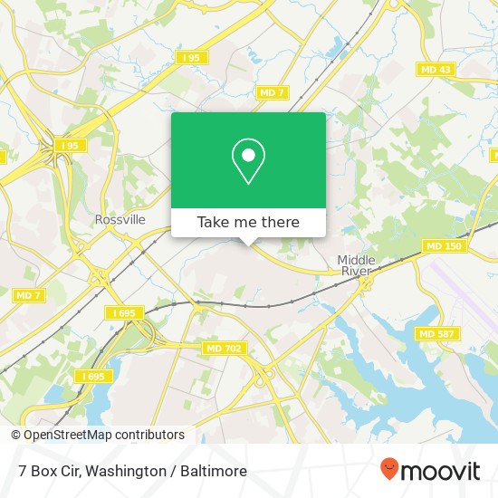 7 Box Cir, Essex, MD 21221 map