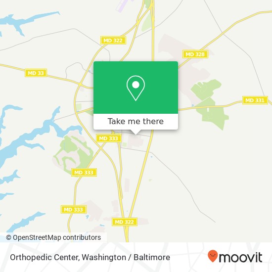 Mapa de Orthopedic Center, 510 Idlewild Ave