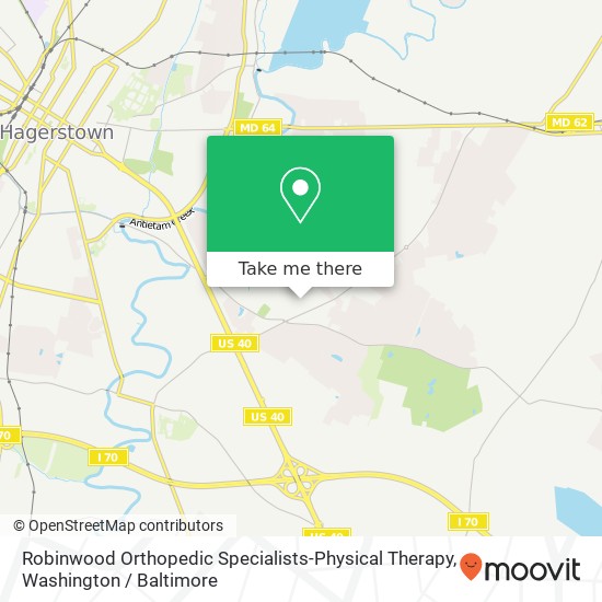 Mapa de Robinwood Orthopedic Specialists-Physical Therapy
