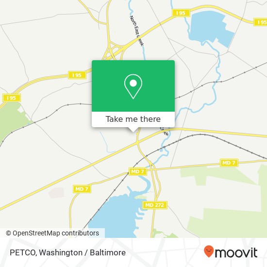 Mapa de PETCO, 97 N East Plz