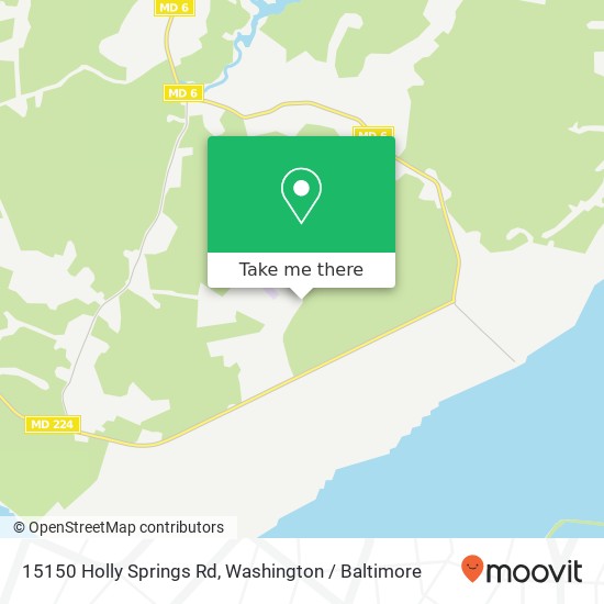 15150 Holly Springs Rd, Nanjemoy, MD 20662 map