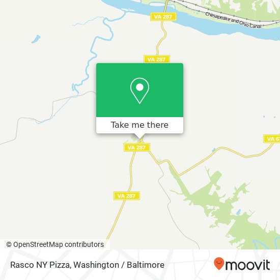 Rasco NY Pizza, 20 Town Sq map