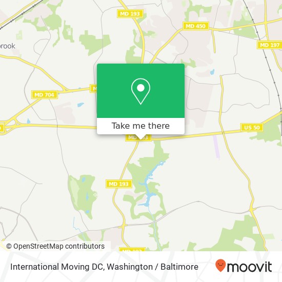 Mapa de International Moving DC, 3901 Enterprise Rd